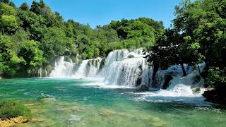 【瞑想用】10分間の滝と癒しの流れヒーリングミュージック