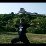 毎日15分ヨガ30日回目和歌山城から。15 Min. Daily Yoga for 30 days . Final from Wakayama Castle.