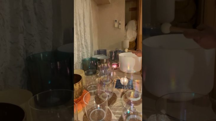 クリスタルボウルの笑顔感謝瞑想　20210824   火曜日