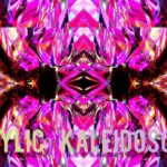 【 acrylic kaleidoscope 】 healing meditation ヒーリング 瞑想 リラックス 運気アップ 癒し ピンクカラー カレイドスコープ ☆ diy アクリル 幻想万華鏡