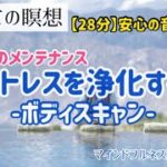 ストレスの浄化ボディスキャン|はじめてのマインドフルネス瞑想|瞑想塾
