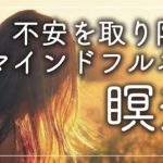 【10分瞑想】不安を取り除くマインドフルネス瞑想