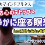 【12分】心デトックス静かに座る瞑想|マインドフルネス瞑想塾|日本マインドフルネス研究センター