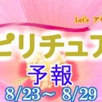 エネルギーに敏感な人のための週間スピリチュアルエネルギー予報8/23(月)～8/29(日)