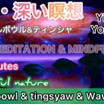 ヨガ・深い瞑想・マインドフルネス/クリスタルボウル＆ティンシャ入り/MINDFULNESS・Yin yoga・Yoga nidra/陰ヨガ・ヨガニドラ/Deep meditation