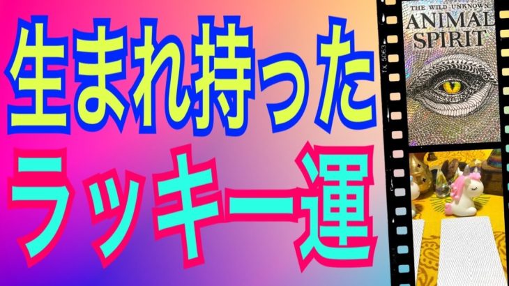 【幸運】生まれ持ったあなたのラッキー運🌈驚くほど当たる✨オラクルカードリーディング✨スピリチュアルカードリーディング✨占い✨３択✨