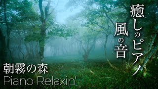 幻想的な癒しのピアノと風の音『朝霧の森』 睡眠・瞑想 ・作業用／【ヒーリング ミュージック・ 癒し音楽・癒しピアノ】