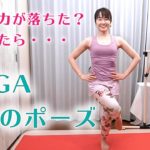【ヨガ】足の運動不足解消に！ワシのポーズ（ガルーダ）