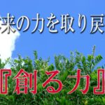 【誘導瞑想】本来の力を取り戻す『創る力』