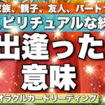 【対人鑑定‼️】リクエスト🙏スピリチュアルな絆❤️‍🔥この関係の出逢った意味‼️びっくりするほど当たる⁉️💜オラクルカードリーディング💜ホリミホ💜
