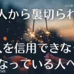 【インナーチャイルドの癒し誘導瞑想】人から裏切られ、人を信用できなくなっている人へ