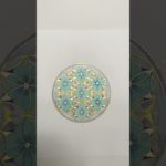 【#Shorts】紫陽花の曼荼羅　#スピリチュアル　#習い事  #宇宙の法則　#おうち時間　#塗り絵