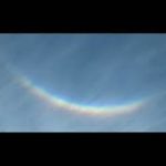 シャバアーサナでサンカルパを唱える 寝たまんまヨガ 願望実現 引き寄せの法則 環天頂アーク 逆さ虹