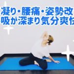 【ヨガ肩こり解消】腰痛・姿勢改善・呼吸が深まり気分爽快になるストレッチ