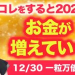 【来年の運気が万倍】12月30日一粒万倍日💖お金が大量に舞い込む超開運アクション✨