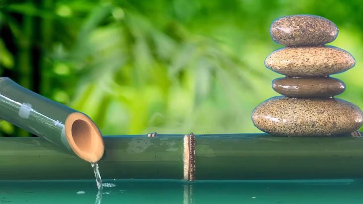 眠りにつくリラックスできる音楽（竹噴水癒しの音楽BGM）