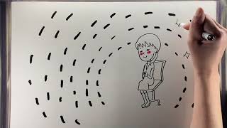 米国国際コーチ協会認定　マインドフルネスコーチ資格　ドローイングビデオ