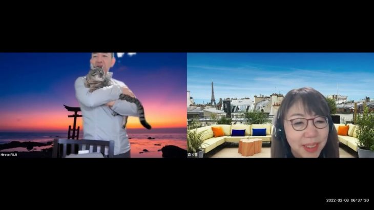 おはようございます！第636回😊日本全国朝のマインドフルネス体操オンラインライブの時間だよ！（2022年2月8日）平日の月～金曜朝6時40分～7時迄😊Zoom・FBもお気軽にご参加下さい！SDGs