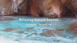 【癒し/自然音】川のせせらぎ –  睡眠、リラックス、集中、勉強、瞑想（8時間）立体音響 / ASMR