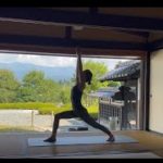 アシュタンガヨガ 「ヴィラバドラーサナA→ヴィラバドラーサナB→ウッティタパールシュヴァコナーサナ」＜長野県下伊那郡高森町のヨガスタジオ「enura yoga studio」＞