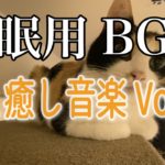 【睡眠用】猫と癒し音楽Vol.10　BGM音小さめ