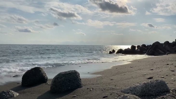 海辺でヒーリング③💫瞑想🌿宇宙と地球と繋がる🐈癒し