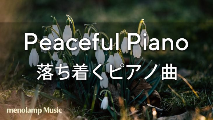 慈悲の瞑想【ピアノBGM】癒しの曲/幸せを願う音楽 #55