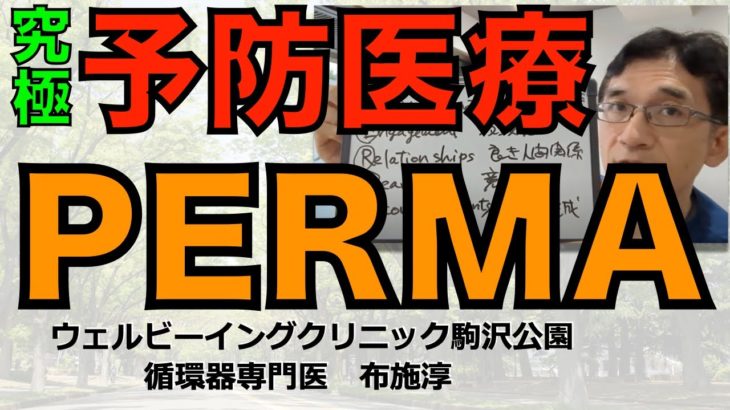 コストゼロの究極の予防医療PERMAでウェルビーイング！