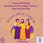 Positive Well-being Workshop at CTTE college