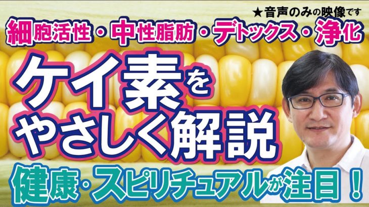 【ケイ素をやさしく解説】※音声のみ※ ケイ素は健康・スピリチュアルに！細胞活性・美容・中性脂肪・活性酸素・デトックス・浄化