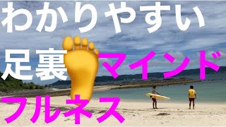 足裏マインドフルネス初心者でもわかりやすいマインドフルネス第三回目