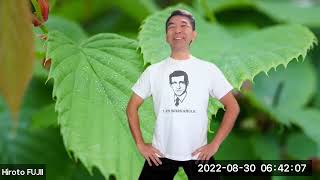 おはようございます！第771回😊日本全国朝のマインドフルネス体操オンラインライブの時間だよ！（2022年8月30日）😊平日の月～金曜朝6時40分～7時迄😊