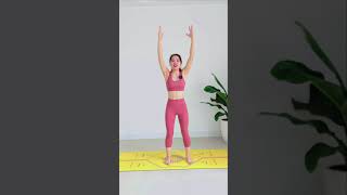 Bài tập GIẢM MỠ TOÀN THÂN vô cùng hiệu quả | Hoàng Uyên Yoga #shorts