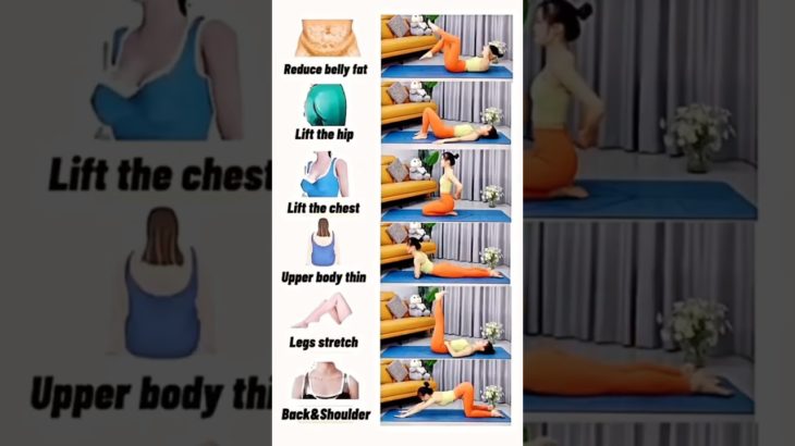 Yoga Pilates-Reduce Belly Fat#short #reducebellyfat #bellyfatloss #yoga