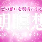 🌙【朝の10分瞑想】恋愛願望実現。スピリチュアル瞑想音楽【ソルフェジオ周波数（528Hz） 相思相愛 両想い 両思いになれる曲 告白される音楽 マインドフルネス瞑想】