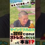 Ｑ.『マインドフルネス』ができれば、ストレスから解放されるの？  〜教えて！僧侶っ！〜　#Shorts