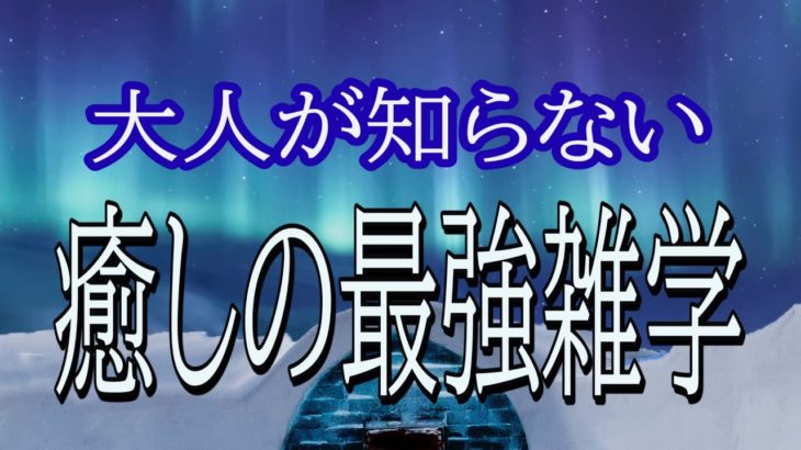【安眠できる】大人が知らない癒しの最強雑学【ゆっくり朗読】