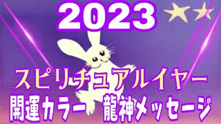 【2023 うさぎ年 運気】2023年うさぎ年はスピリチュアルの覚醒で運気アップ🌟覚醒し開運するラッキーカラーと龍神メッセージ🌈