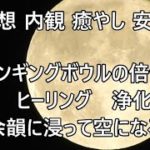 【シンギングボウルの倍音】ヒーリング🌹瞑想  内観  癒やし  安眠  浄化（33分）～余韻に浸って空になる～  #アセンション #無条件の愛  #癒やし #ゆるし #手放し #ワンネス
