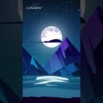 【bgm 睡眠】癒しの睡眠を促進するhealing😴心の不純物を取り除くBell【ソルフェジオ周波数】【396Hz】【波の音 水の音 風の音 】#shorts