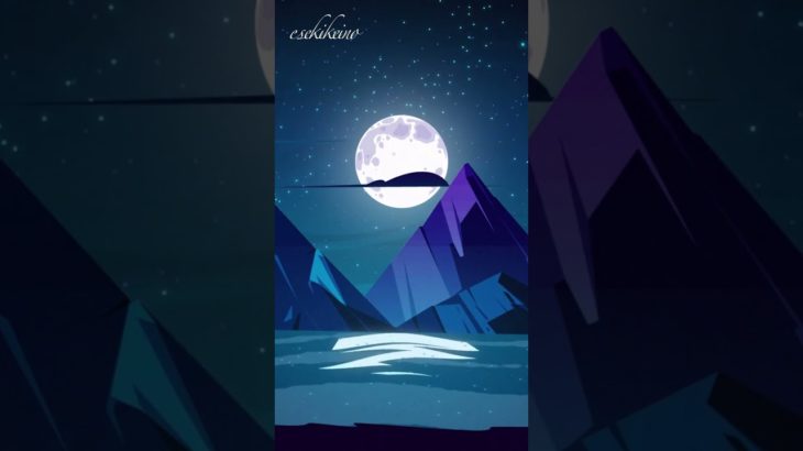 【bgm 睡眠】癒しの睡眠を促進するhealing😴心の不純物を取り除くBell【ソルフェジオ周波数】【396Hz】【波の音 水の音 風の音 】#shorts