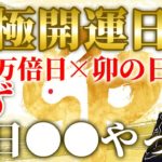 【重要度：究極】あらゆる運気超上昇！絶対に！このチャンス逃さないで下さい！【一粒万倍日×卯の日】