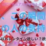 [スピリチュアルタロット占い]🔮2️⃣0️⃣2️⃣3️⃣今、この瞬間のあの人の気持ちシリーズ🗼（○○さんはバレンタイン、欲しい❔欲しくない❔🍫）片想いのお相手や職場の方や友達など当てはめて🆗‼️です