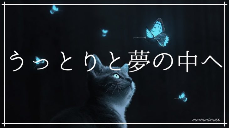うっとりと夢の中へ 癒しの睡眠導入音楽｜ヒーリングミュージック ソルフェジオ周波数528Hz｜リラックスして安眠 熟睡 睡眠BGM 寝落ち 瞑想