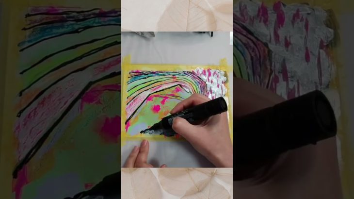 💗思いのままに描いて💗メッセージを受け取る🌟🎨チャネリングアート🖌【スピリチュアル】【メッセージ】#shorts