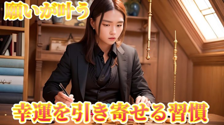 【引き寄せの法則を活用して幸運をもたらす習慣】- スピリチュアル・願い・ライフハック”Law of Attraction Useful Habits to Bring Good Luck”