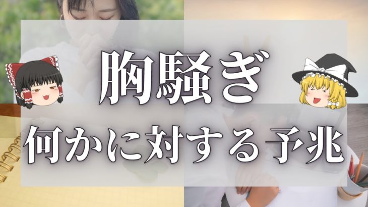 【スピリチュアル】胸騒ぎのスピリチュアルな意味【ゆっくり解説】