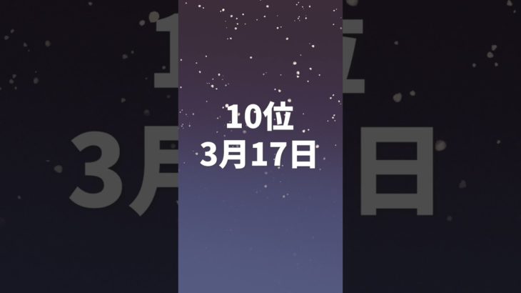 賢い人に多い誕生日ランキング #占い #誕生日占い #スピリチュアル