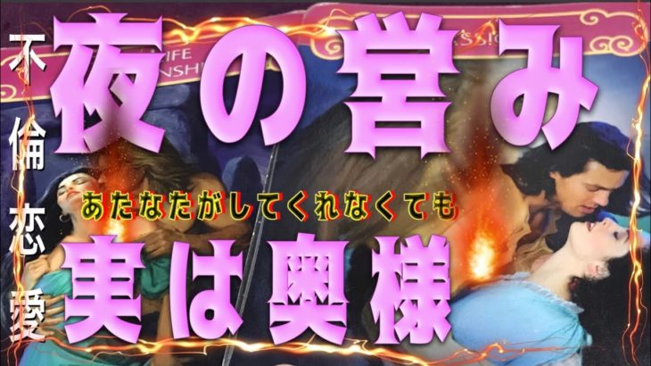 不倫タロット夜の営み日常の奥様スピリチュアル夫婦深掘り異性関係、家庭の様子　復縁