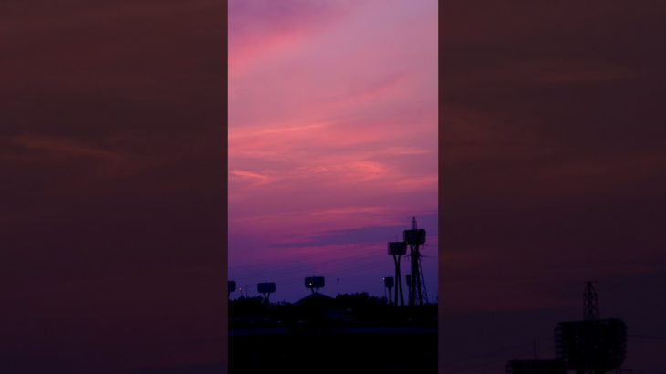 【Meditation night, 15s】Stadium at dusk.【夜の瞑想】夕暮れのスタジアム。
